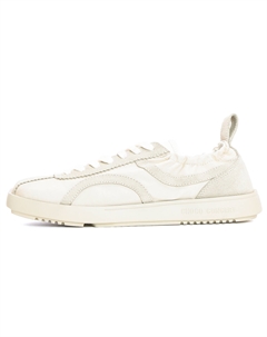 Круглые квадратные низкие кеды женские экрю, цвет Ecru Choco concert