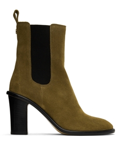 Серо-коричневые ботинки Gyllya Isabel marant