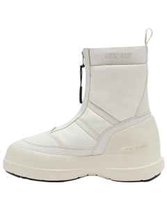 Женские ботинки Luna с молнией спереди, белый Moon boot