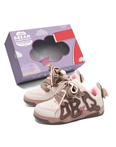 Скользоустойчивые износостойкие дышащие женские скейтерки лоу-топ пастельно-розовые, цвет Pastel Pink 7 sevfun