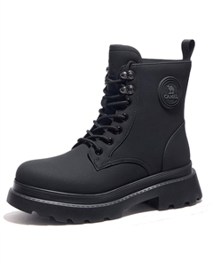 Кроссовки Мартин Бут 5 см женские черные, цвет Black Camel