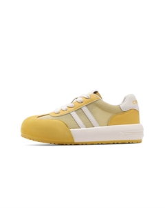 Женские устойчивые к истиранию скейтерские кроссовки желтые, цвет Yellow C°banner