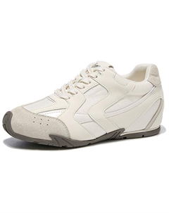 Низкие немецкие армейские кеды с 4-сантиметровой платформой для женщин бежевые [со скрытой танкеткой 2,5 см], цвет Beige[Hidden Wedge 2.5cm] 15 mins