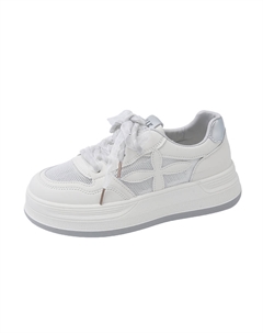 Дышащие и легкие женские лоу-топы для скейтбординга светло-серые, цвет Light Gray Tonybear