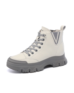 Черно-бежевые серые женские ботильоны, цвет Beige Gray Red dragonfly