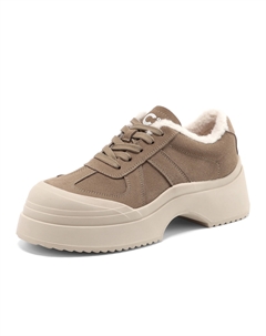 Женские низкие кэжуал кеды цвета хаки, цвет Khaki C°banner