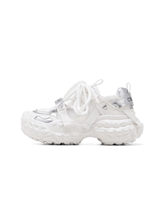 Женские белые кроссовки Low Top Chunky, цвет White C°banner