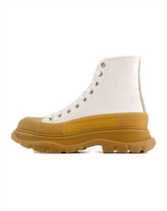 Белые женские ботинки Tread Slick Alexander mcqueen
