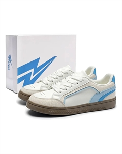 Женские противоскользящие и износостойкие дышащие низкие кеды для скейтбординга бело-голубые бежевые, цвет Beige Feiyue.®