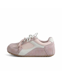 Скользоустойчивые износостойкие дышащие легкие женские лоу-топы бежевые, цвет Beige Cherry&kalika