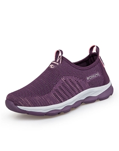 Женские Кроссовки Низкие Повседневные Пыльно-Фиолетовые Rongshi