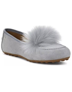 Женские лоферы сине-серые Ugg