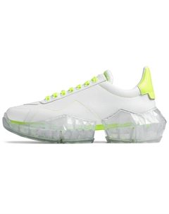 Yk Diamond/F Легкие Кеды Низкие Женские Неоново-Желтые Jimmy choo