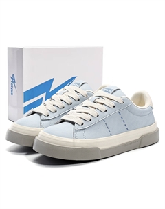 Скользоустойчивые износостойкие дышащие женские скейтерские кеды лоу-топ мультиколор светло-голубой светло-желтый, цвет Light Yellow Feiyue.®