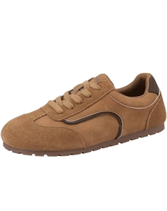 Немецкие армейские кеды для женщин противоскользящие износостойкие легкие низкие повседневные туфли коричневые, цвет Brown Mulinsen