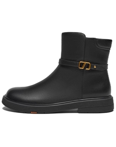 Черные не утепленные женские ботильоны, цвет Black-Unlined Bata