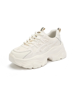 Массивные кроссовки легкие увеличивающие рост низкие повседневные бежевые черные бежевые, цвет Beige Red dragonfly