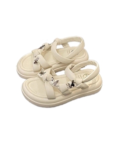 Пляжные сандалии женские бежевые, цвет Beige Cat seven seeks