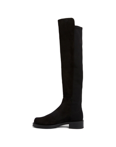 SW 5050 Ботфорты до колена 4 см Женские Черные Stuart weitzman