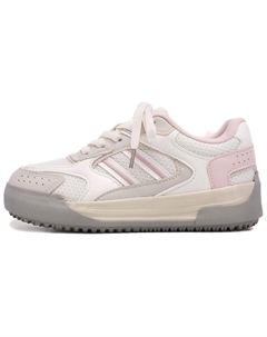 Женские лоу-топ скейтборд кроссовки розовые, цвет Rose Pink Jimixiong