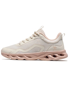 Дышащие легкие женские кэжуал лоу-топы бежево-розовые, цвет Beige/Pink Camel