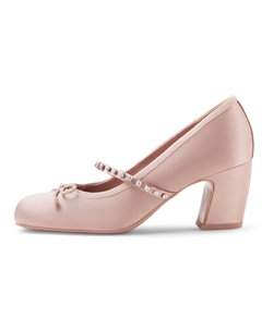 Женские туфли на высоком каблуке черный/серый/телесный, натуральный телесный Charles&keith