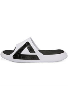 Классические полюсные тапочки для тайцзи Unisex White Black, устойчивые к скольжению и истиранию, полностью белые/черные Peak