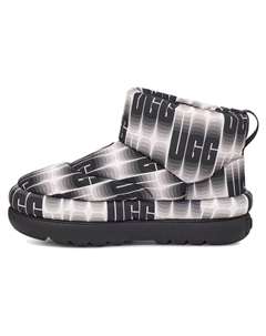 Сапоги классические высокие, черно-белый Ugg