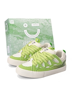 Низкие кроссовки для скейтбординга унисекс авокадо зеленый Miniso
