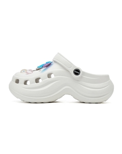 Классические перфорированные клоги для женщин белые, цвет White Josiny