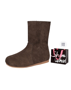 Женские ботинки на шнуровке Абрикос/Кофе/Черный/Карамель/Хаки - Кофе с сумкой для покупок, цвет Coffee+Shopping Bag Bigtree