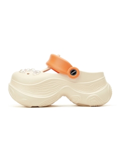 Классические перфорированные клоги для женщин оранжевые, цвет Orange Josiny