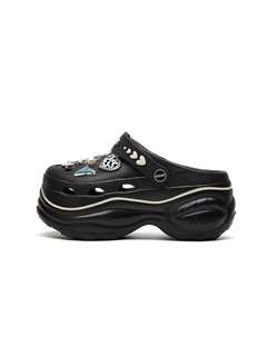 Клоги женские черно-бежевые, цвет Black Beige Josiny