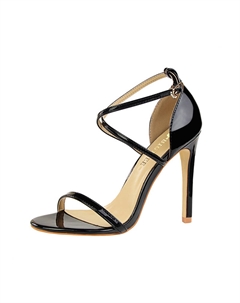 Женские сандалии на одной застежке, черные Bigtree