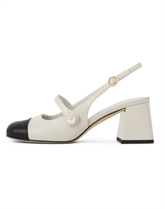 Маленькие босоножки Ck One на ремешке 6,1 см Женские, кремово-молочный белый Charles&keith