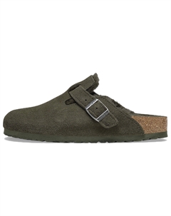 Бостон Вл Суэйд Слайды Биркеншток, Оливковый Зеленый Birkenstock