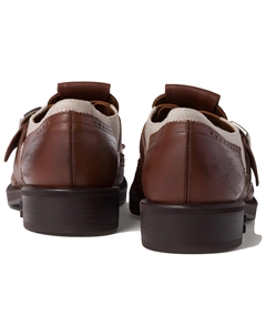 Туфли дерби Church's Shanghai из кожи, коричнево-серые Miu miu