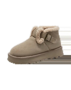 Женские короткие зимние сапоги цвета хаки, цвет Khaki 15 mins