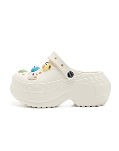 Белые женские клоги, цвет White Josiny