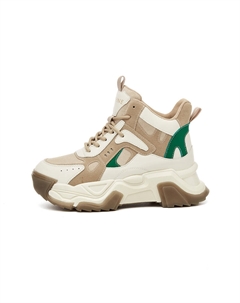 Водонепроницаемые высокие повседневные ботинки женские - абрикос, цвет Apricot Daphne