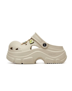 Классические перфорированные клоги для женщин в цвете хаки, цвет Khaki Josiny