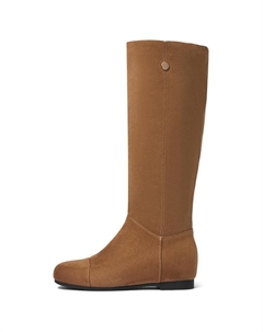 Женские высокие сапоги цвета хаки, цвет Khaki Josiny