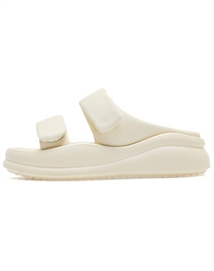 Тихие противоскользящие шлепанцы на платформе 4,5 см женские черные, цвет Black Agsdon