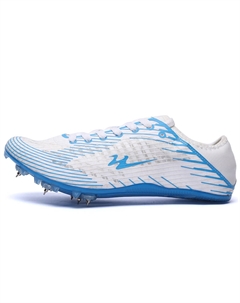 Амортизирующие противоскользящие износостойкие дышащие легкие беговые кроссовки Unisex White Blue Binary