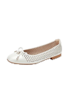 Женские повседневные туфли-лодочки экрю, цвет Ecru Quicheshoes