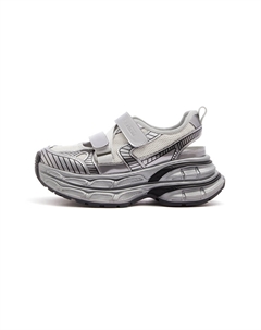 Износостойкие дышащие утолщенные кроссовки на платформе для женщин Gunmetal, цвет Gunmetal Camel