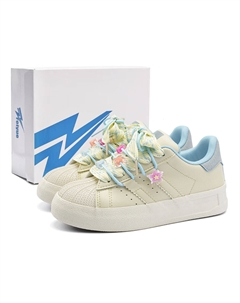 Женские противоскользящие износостойкие низкие скейтерские кеды желтые, цвет Yellow Feiyue.®