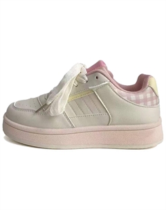 Женские скейтерские кроссовки розовые, цвет Pink Jimixiong