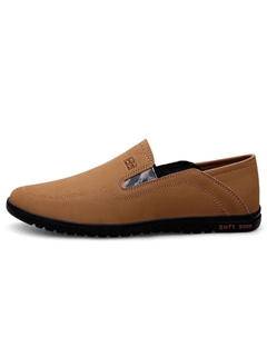 Мужские повседневные туфли мужские низкие черные серые хаки хаки, цвет Khaki[Leather Shoe Size: Size 40 in This Model = Sports Shoe Size 41] Mulinsen