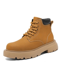 Чернохвостые оленьи короткие мартиновские ботинки мужские с золотистой флисовой подкладкой, цвет Gold Fleece Lined Black-tailed deer